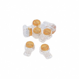 UY Splice, 2 Ports, 26 to 22 AWG Wire Range (Tap), 100 PK