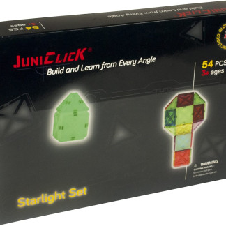 JUNICLICK STAR LIGHT SET-GLOW-IN-THE-DARK,   54PCS