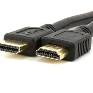 HDMI TO HDMI, 25FT BLACK CABLE