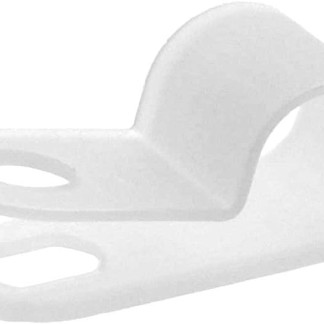 1/4 Inch Natural Cable Clamp - 100 Pack