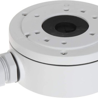 DS-1280ZJ-XS CBXS Conduit Base Aluminum Security Camera Accessory Junction Box for HIK Vision DS-2CD2042WD-I, 2CD20xx Series Bullet and Select Turret Network Camera, White, (1 Pack)