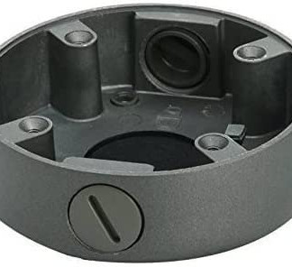 Gray Dome Camera Junction Box For 4-5/8" x 1-1/8 inch in 1/2 inch Conduit