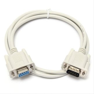 Serial RS232 9 pin Connection Cable, Male to Female 6ft