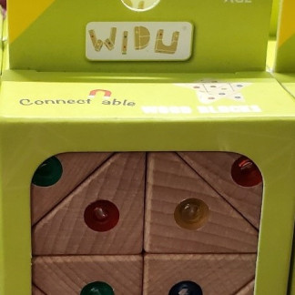 WIDU WOODEN BLOCK 8 PCS SET
