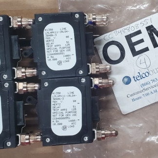 Airpax Sensata LMLHPK11-1RLS4-30406-3 Bullet Breaker 2P 100A 80VDC Max NEW!!!