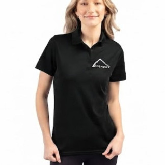 Clique Spin Solution-dyed Performance Pique Womens Polo With RCLN Builder Star